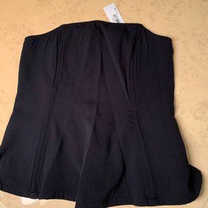 The Drop Black Size M Alejandra Corset Top (US 8/10)